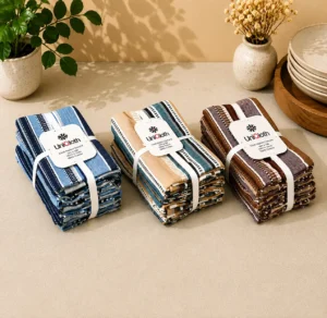 Cotton Multi-Stripe Kitchen Towel